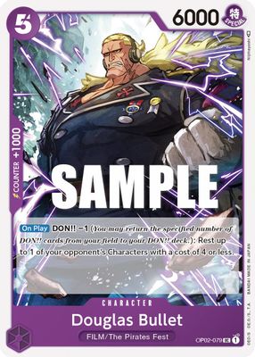 Douglas Bullet OP02-079 card