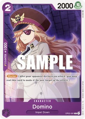Domino OP02-081 card