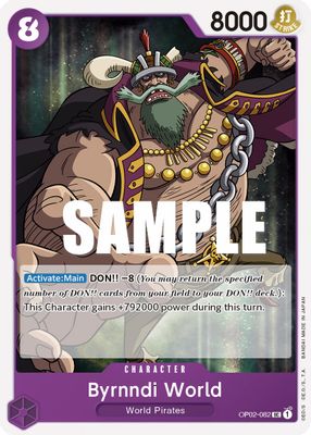 Byrnndi World OP02-082 card