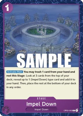 Impel Down OP02-092 card