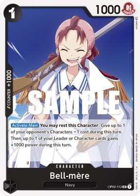 Bell-mere OP02-112 card
