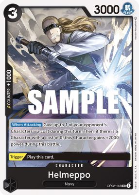 Helmeppo OP02-113 card