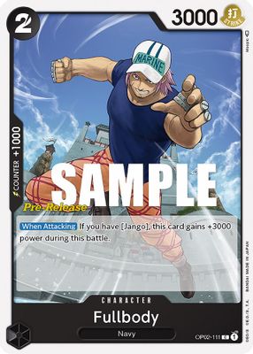 Fullbody OP02-111 card