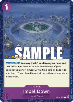 Impel Down OP02-092 card
