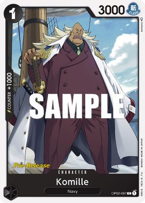 Komille OP02-097 card