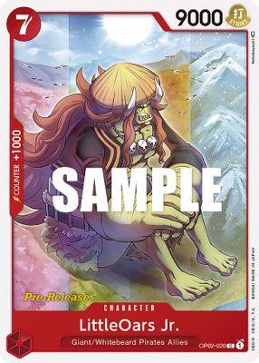 LittleOars Jr. OP02-020 card