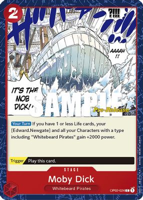 Moby Dick OP02-024 card