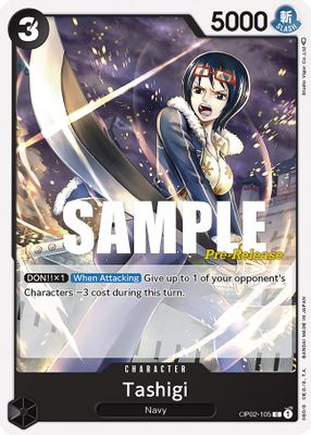 Tashigi OP02-105 card