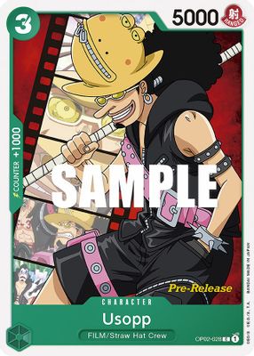 Usopp OP02-028 card