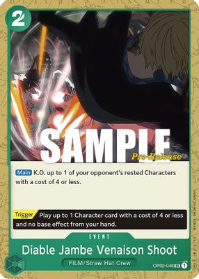 Diable Jambe Venaison Shoot OP02-046 card