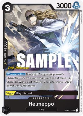 Helmeppo OP02-113 card