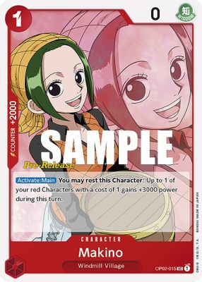 Makino OP02-015 card