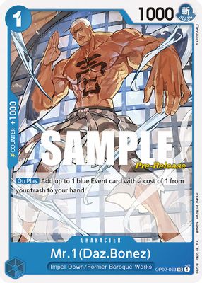 Mr.1 OP02-063 card