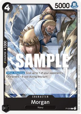 Morgan P-026 card