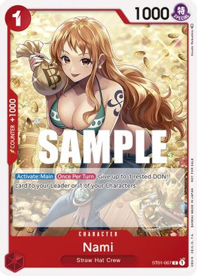 Nami ST01-007 card