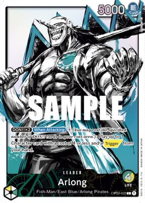 Arlong OP03-022 card