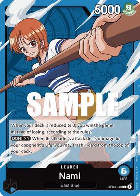 Nami OP03-040 card