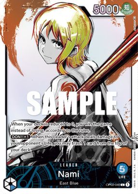 Nami OP03-040 card