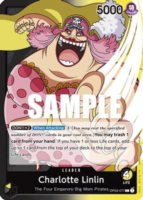 Charlotte Linlin OP03-077 card