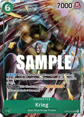 Krieg OP03-025 card