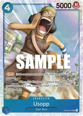 Usopp OP03-041 card