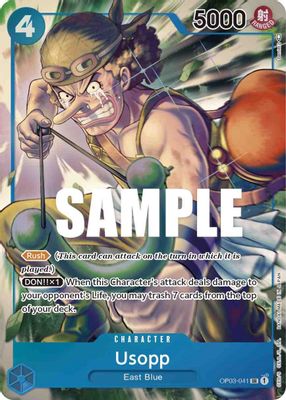 Usopp OP03-041 card
