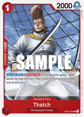 Thatch OP03-005 card