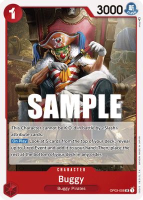 Buggy OP03-008 card
