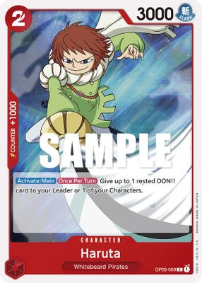 Haruta OP03-009 card