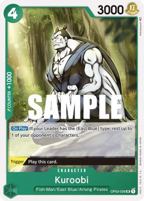Kuroobi OP03-026 card