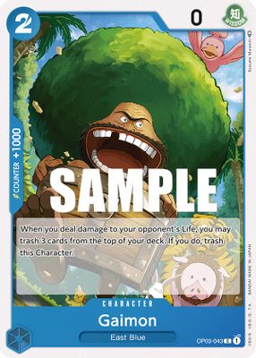 Gaimon OP03-043 card