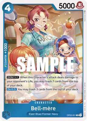 Bell-mere OP03-051 card