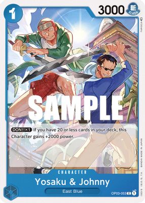 Yosaku & Johnny OP03-053 card
