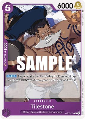 Tilestone OP03-064 card