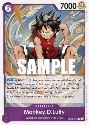 Monkey.D.Luffy OP03-070 card
