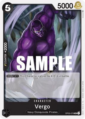 Vergo OP03-079 card