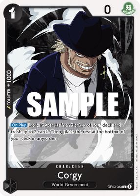 Corgy OP03-083 card