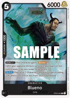 Blueno OP03-090 card