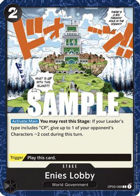 Enies Lobby OP03-098 card