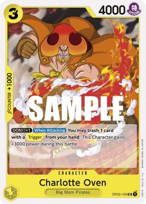 Charlotte Oven OP03-105 card