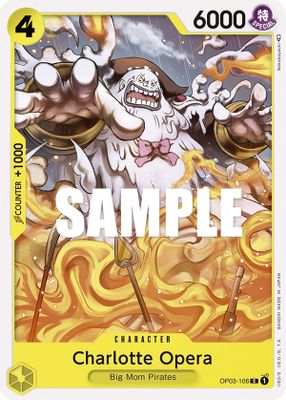 Charlotte Opera OP03-106 card