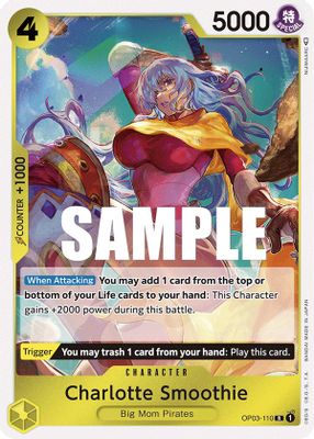 Charlotte Smoothie OP03-110 card