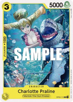 Charlotte Praline OP03-111 card