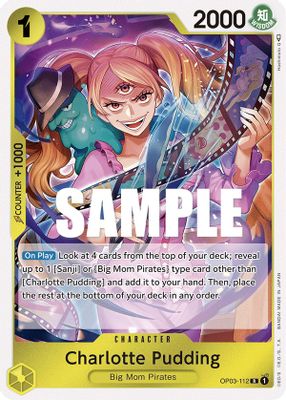 Charlotte Pudding OP03-112 card