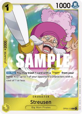 Streusen OP03-115 card