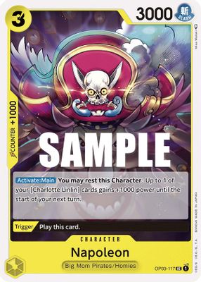 Napoleon OP03-117 card