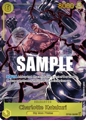 Charlotte Katakuri OP03-123 card