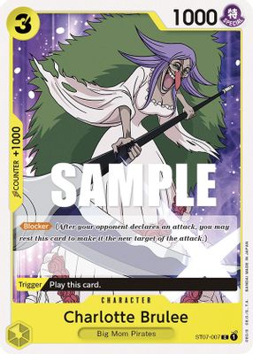 Charlotte Brulee ST07-007 card