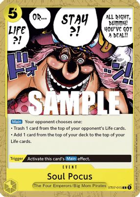 Soul Pocus ST07-015 card