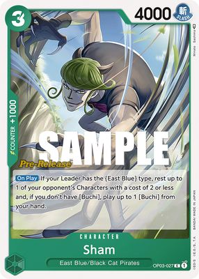 Sham OP03-027 card